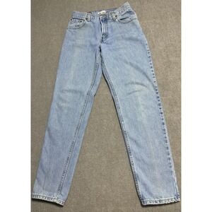 Levis 550 Jeans Womens 8L Blue Relaxed Tapered Fit Denim 100% Cotton Pants